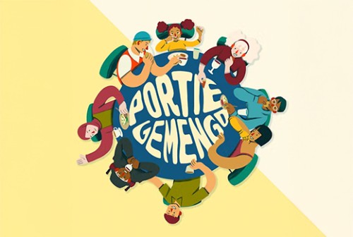PORTIE GEMENGD!