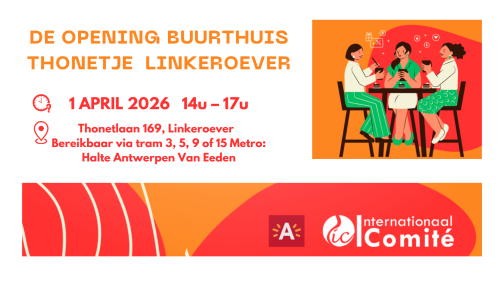 Opening Buurthuis Thonetje – Iedereen welkom!