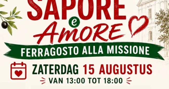 Sapore e amore - ferragosto Genk Maglia del cuore
