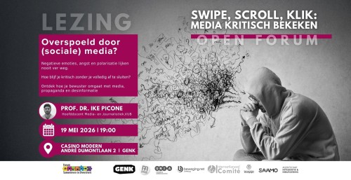 Lezing Swipe, Scrol, Klik Media kritisch bekeken