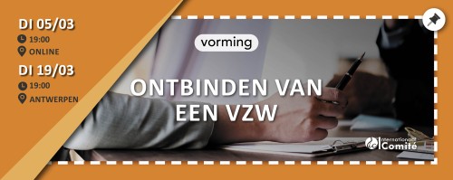 Ontbinden van een VZW - fysiek