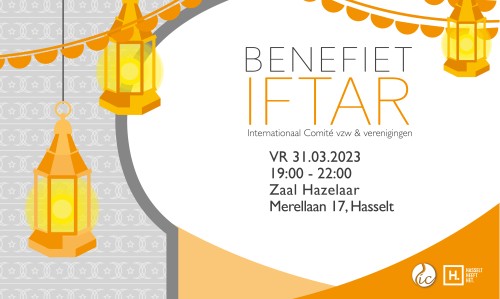 Benefiet IFTAR - IC & verenigingen