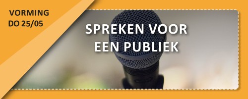 Spreken in het publiek