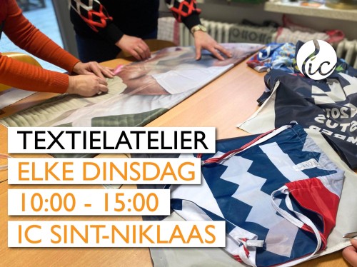 Textielatelier bij het Internationaal Comité